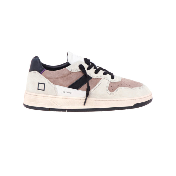 D.A.T.E. Sneakers Sneakers Uomo Court 2.0 scamosciata Grigio tortora - Francavilla Moda